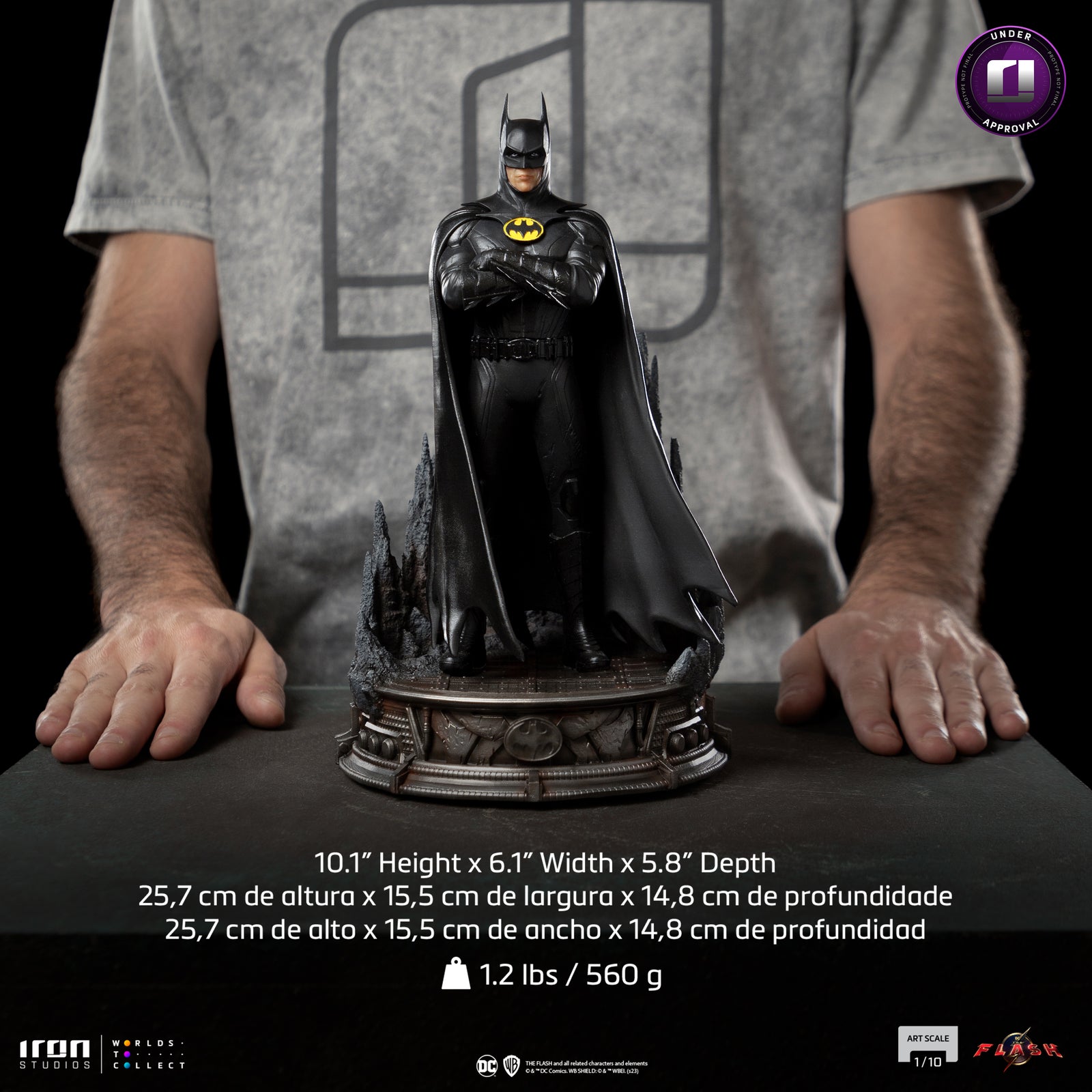 The Flash Movie Batman Statue by Iron Studios -Iron Studios - India - www.superherotoystore.com