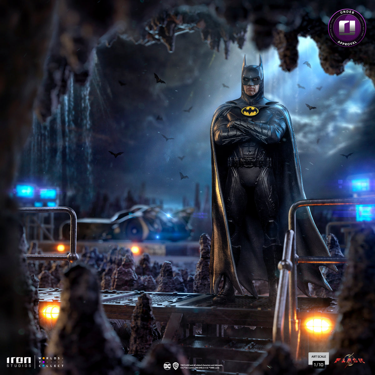 The Flash Movie Batman Statue by Iron Studios -Iron Studios - India - www.superherotoystore.com