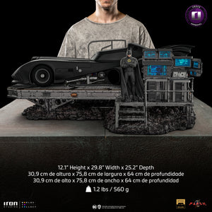 The Flash Movie Batmobile Art Scale by Iron Studios -Iron Studios - India - www.superherotoystore.com