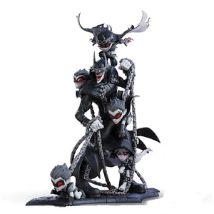 Batman Who Laughs Black-and-White Q-Master Statue by Quantum Mechanix -Quantum Mechanix - India - www.superherotoystore.com