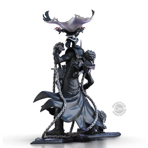 Batman Who Laughs Black-and-White Q-Master Statue by Quantum Mechanix -Quantum Mechanix - India - www.superherotoystore.com