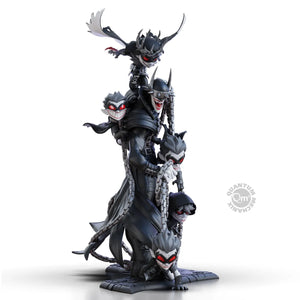 Batman Who Laughs Black-and-White Q-Master Statue by Quantum Mechanix -Quantum Mechanix - India - www.superherotoystore.com