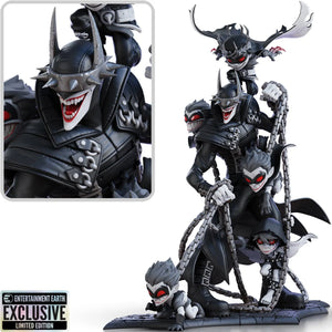 Batman Who Laughs Black-and-White Q-Master Statue by Quantum Mechanix -Quantum Mechanix - India - www.superherotoystore.com