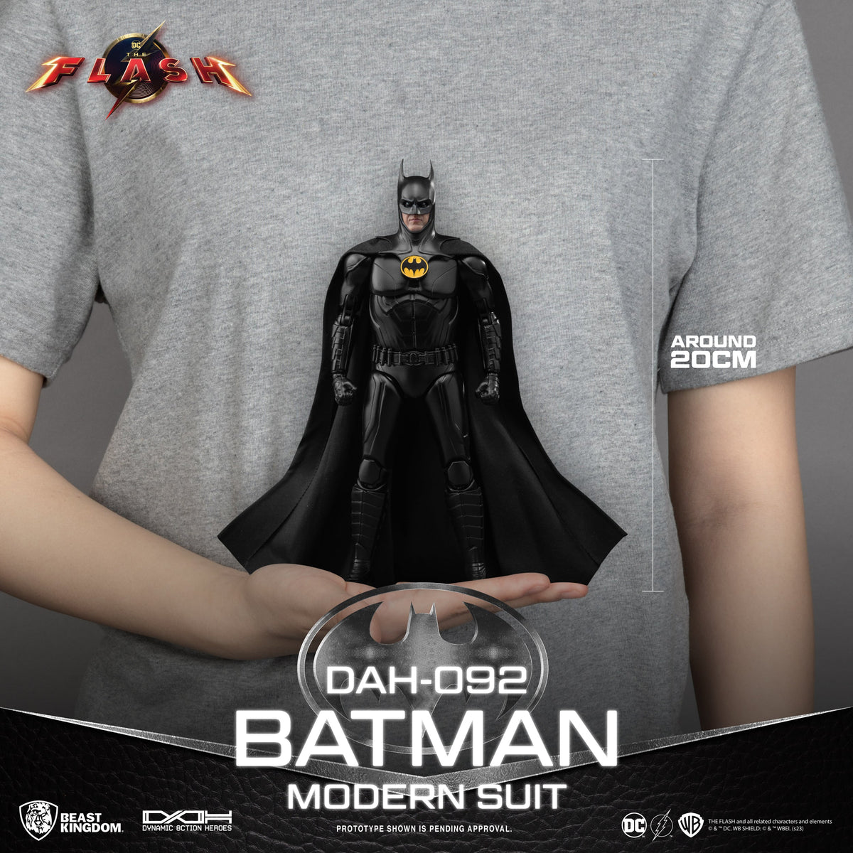 The Flash Movie Batman Modern Suit DAH-092 Dynamic 8-Ction Heroes Action Figure by Beast Kingdom -Beast Kingdom - India - www.superherotoystore.com