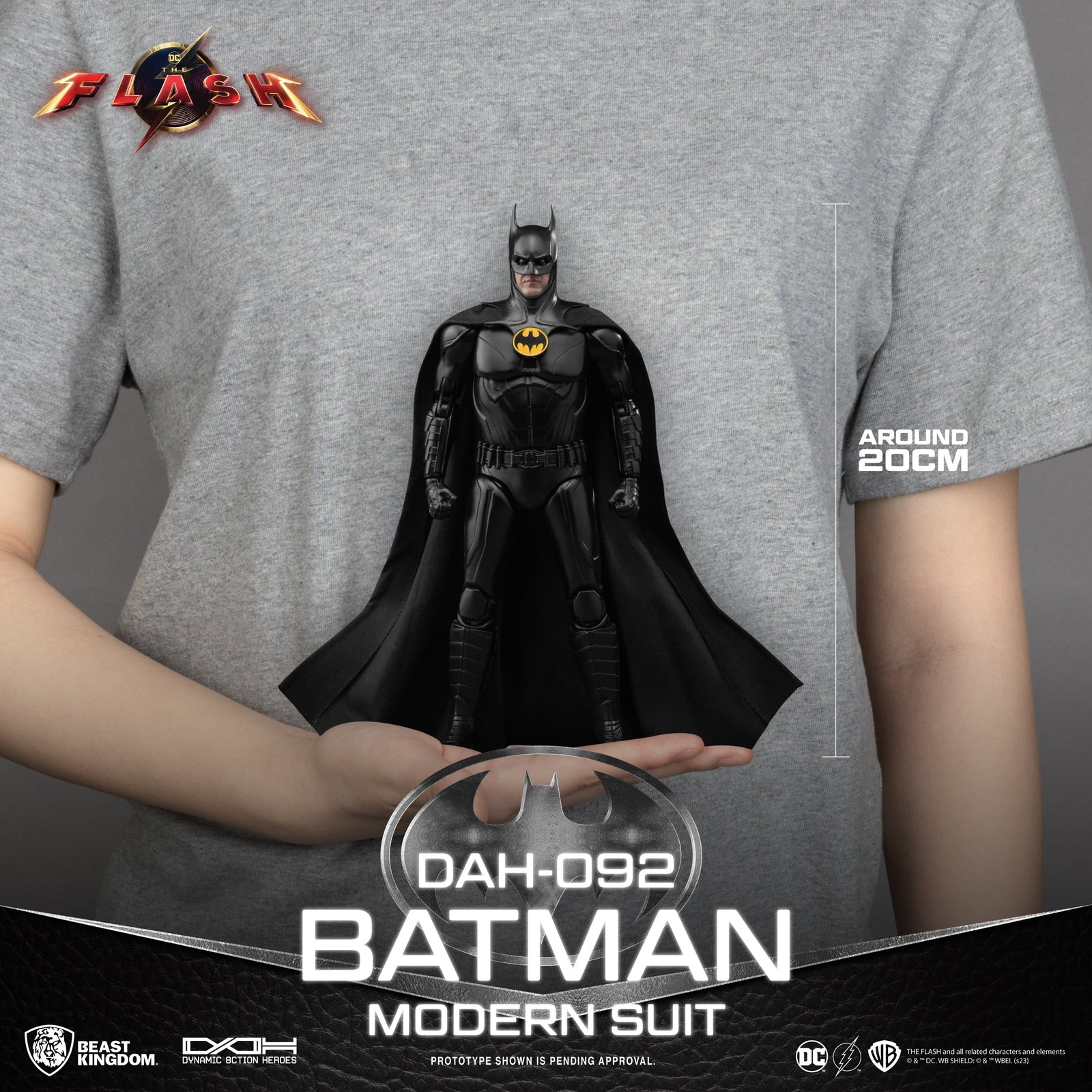 The Flash Movie Batman Modern Suit DAH-092 Dynamic 8-Ction Heroes Action Figure by Beast Kingdom -Beast Kingdom - India - www.superherotoystore.com