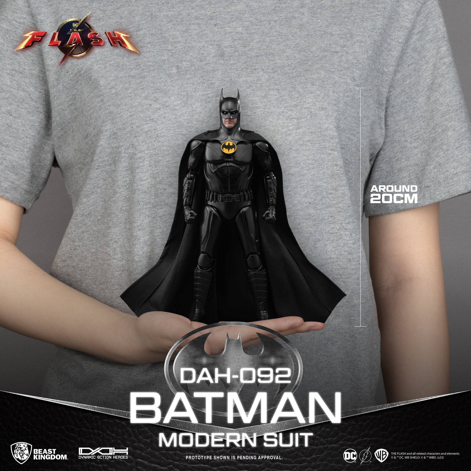 The Flash Movie Batman Modern Suit DAH-092 Dynamic 8-Ction Heroes Action Figure by Beast Kingdom -Beast Kingdom - India - www.superherotoystore.com