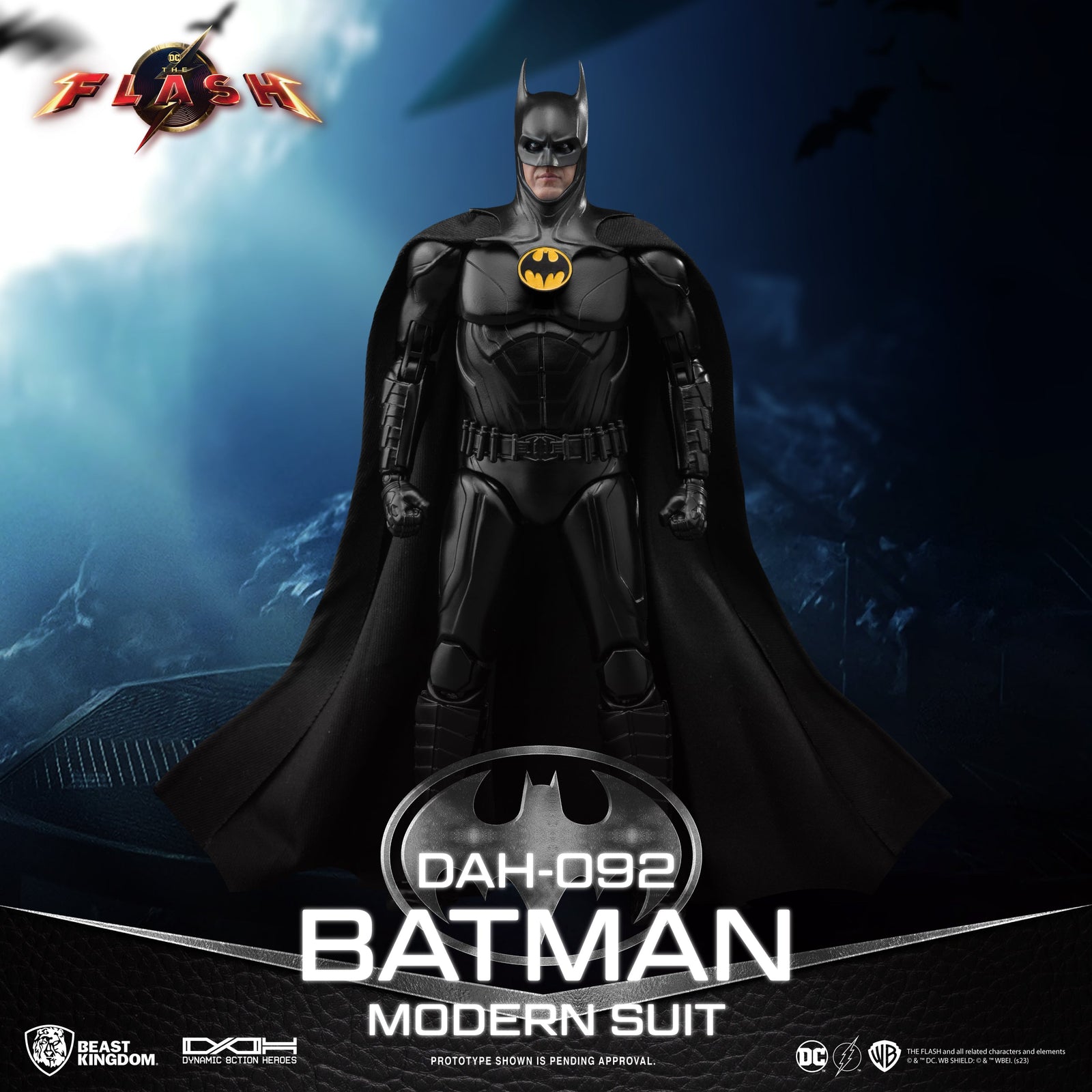 The Flash Movie Batman Modern Suit DAH-092 Dynamic 8-Ction Heroes Action Figure by Beast Kingdom -Beast Kingdom - India - www.superherotoystore.com