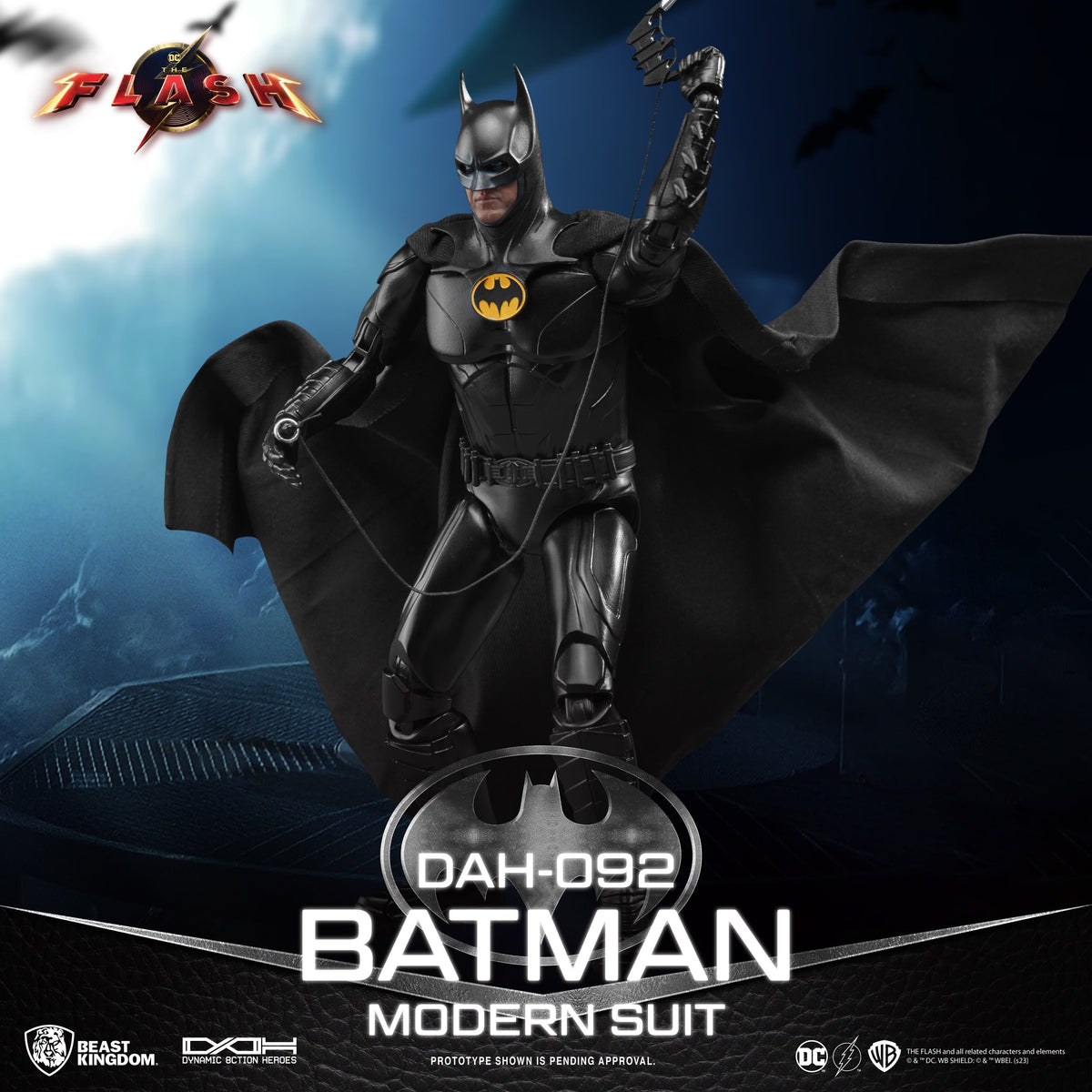 The Flash Movie Batman Modern Suit DAH-092 Dynamic 8-Ction Heroes Action Figure by Beast Kingdom -Beast Kingdom - India - www.superherotoystore.com