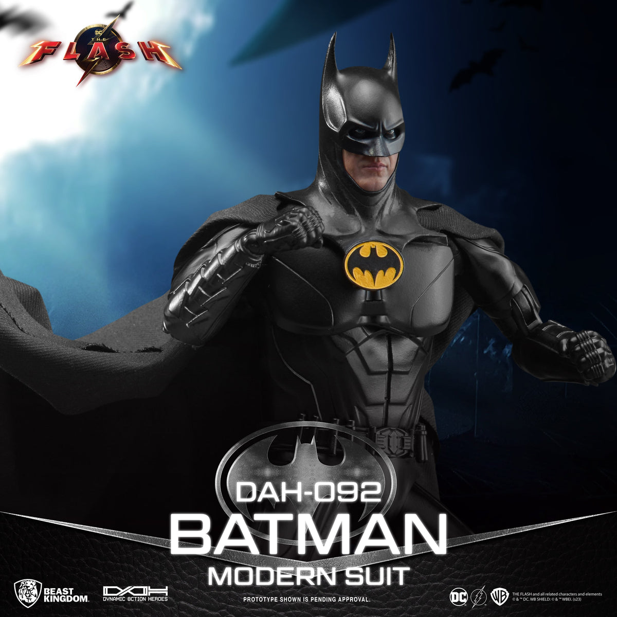 The Flash Movie Batman Modern Suit DAH-092 Dynamic 8-Ction Heroes Action Figure by Beast Kingdom -Beast Kingdom - India - www.superherotoystore.com
