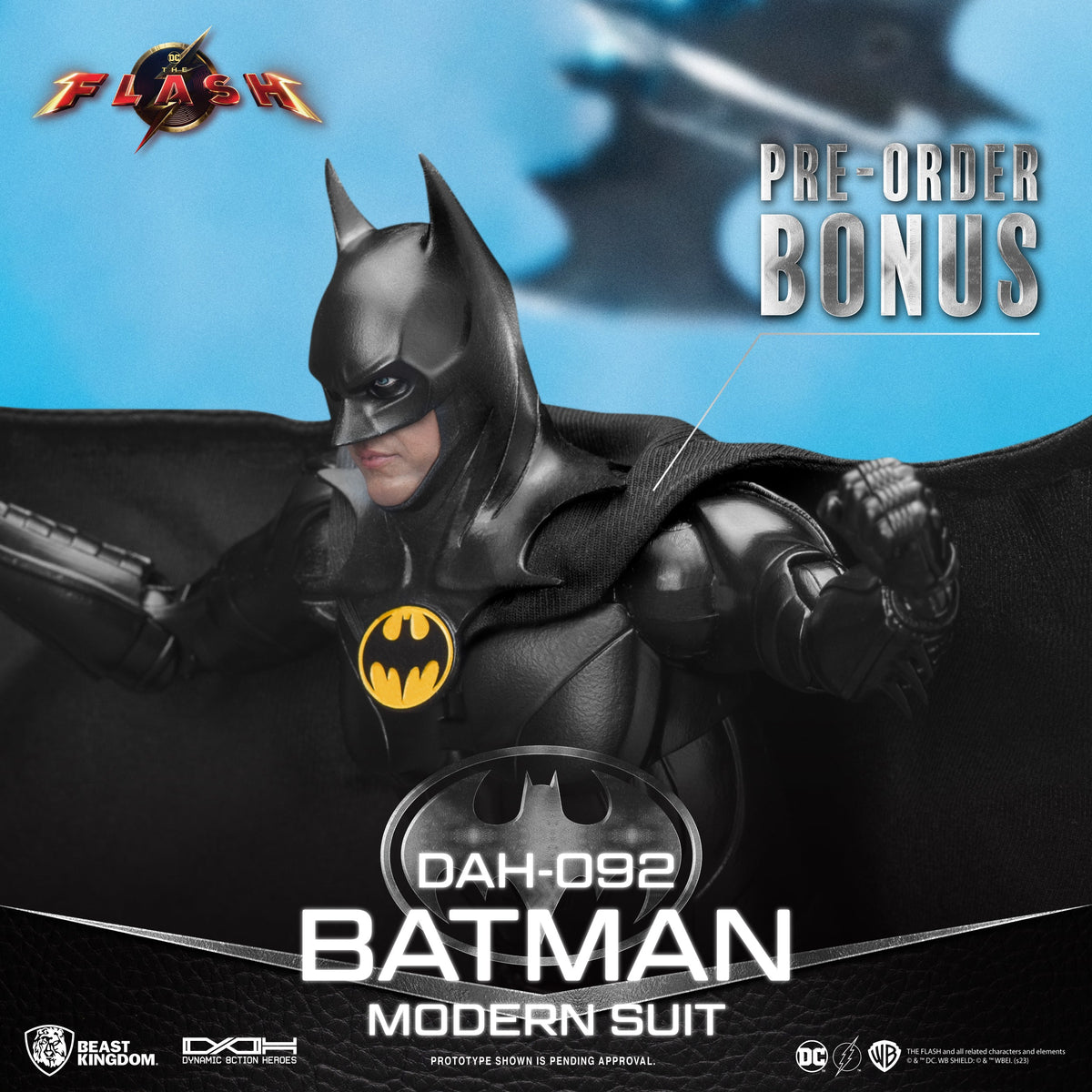 The Flash Movie Batman Modern Suit DAH-092 Dynamic 8-Ction Heroes Action Figure by Beast Kingdom -Beast Kingdom - India - www.superherotoystore.com
