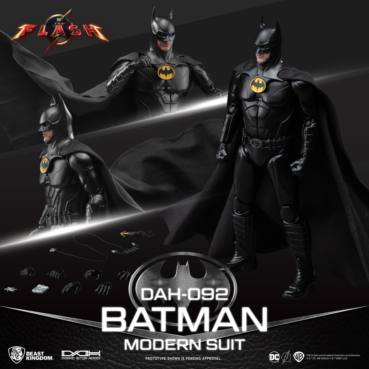 The Flash Movie Batman Modern Suit DAH-092 Dynamic 8-Ction Heroes Action Figure by Beast Kingdom -Beast Kingdom - India - www.superherotoystore.com