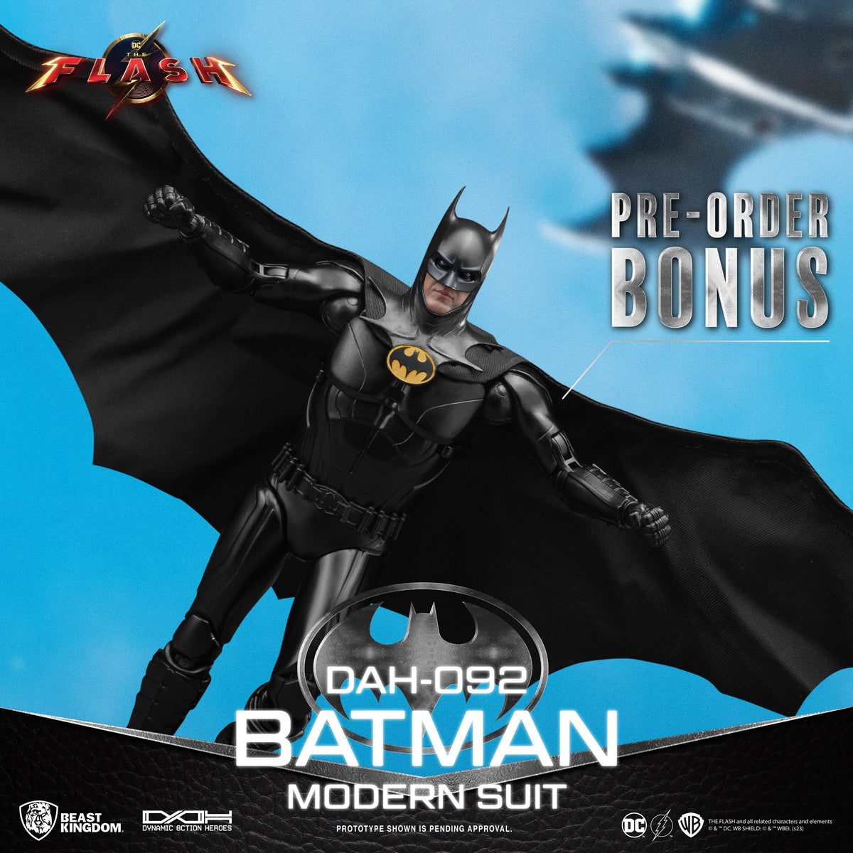 The Flash Movie Batman Modern Suit DAH-092 Dynamic 8-Ction Heroes Action Figure by Beast Kingdom -Beast Kingdom - India - www.superherotoystore.com