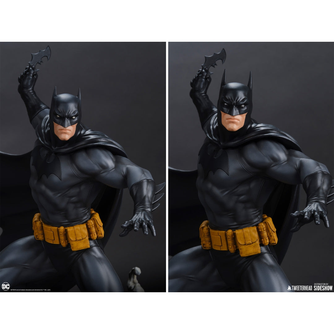 Batman™ (Black and Gray Edition) Sixth Scale Maquette by Tweeterhead -Tweeterhead - India - www.superherotoystore.com