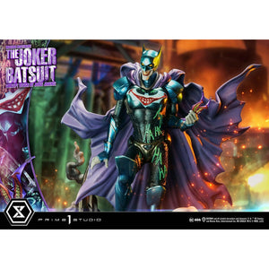 Batman (Comics) The Joker Batsuit (Concept Design by Jorge Jimenez) Bonus Version by Prime 1 Studio -Prime 1 Studio - India - www.superherotoystore.com