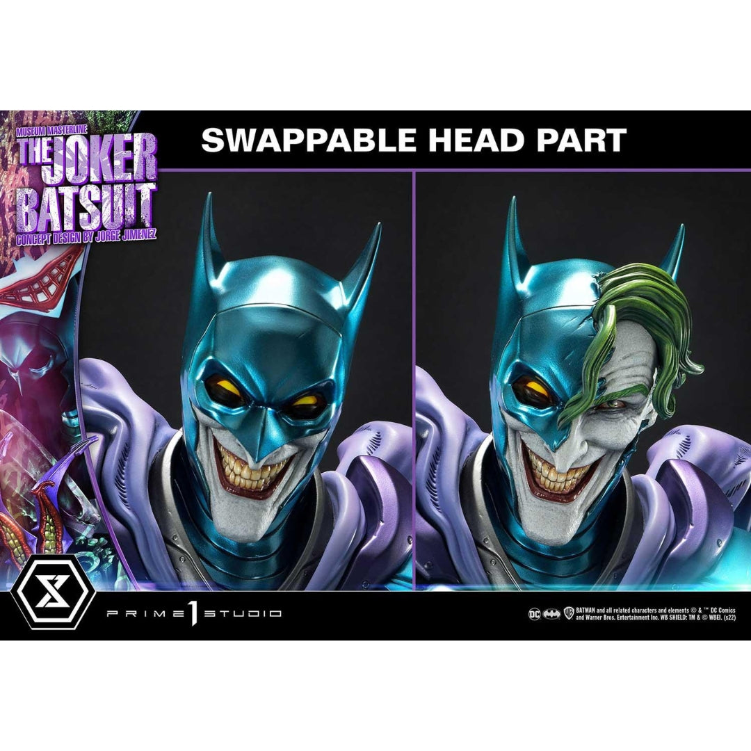 Batman (Comics) The Joker Batsuit (Concept Design by Jorge Jimenez) Bonus Version by Prime 1 Studio -Prime 1 Studio - India - www.superherotoystore.com