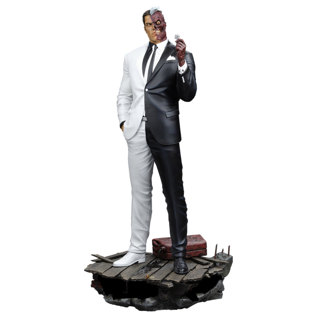 Two-Face Sixth Scale Maquette by Tweeterhead -Tweeterhead - India - www.superherotoystore.com