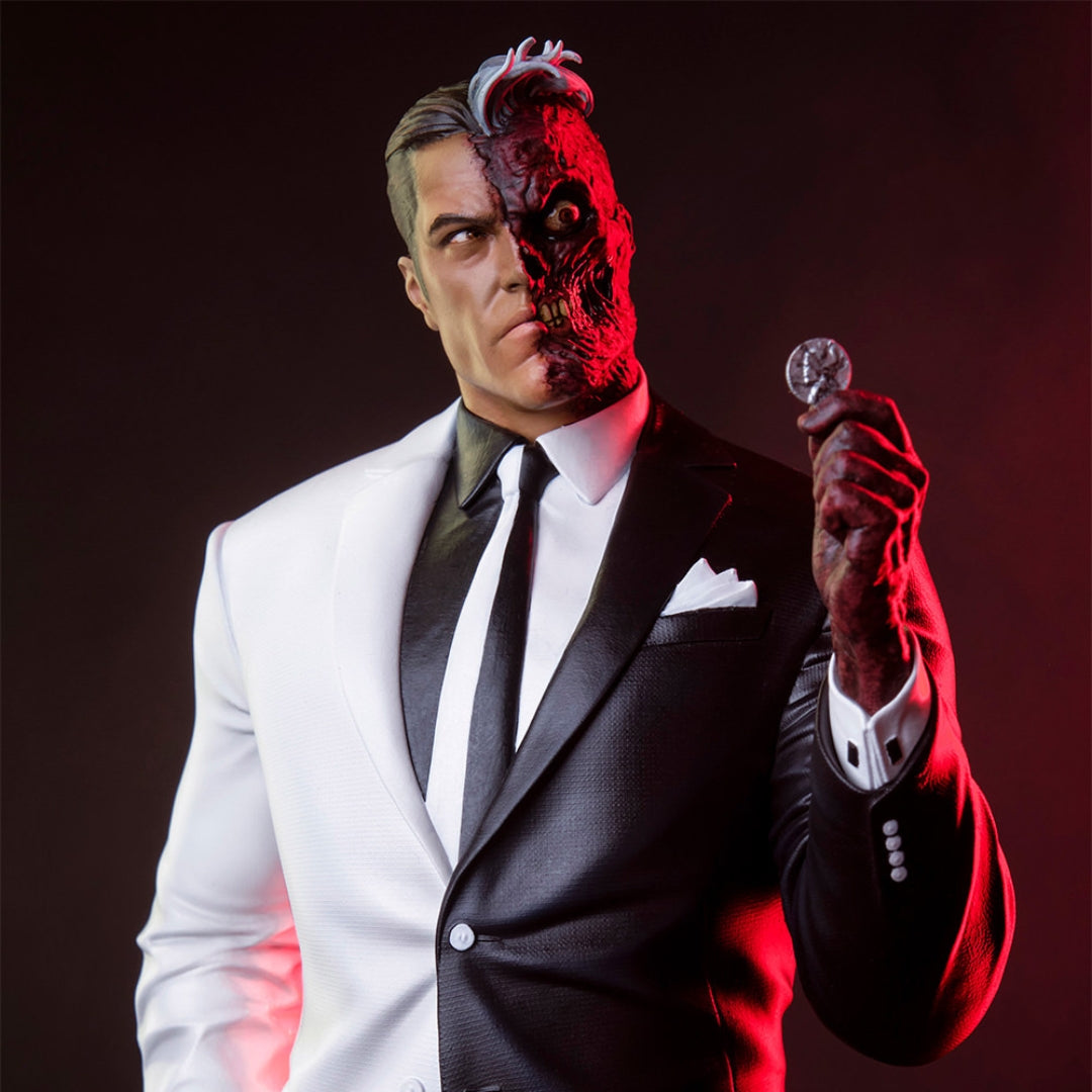 Two-Face Sixth Scale Maquette by Tweeterhead -Tweeterhead - India - www.superherotoystore.com