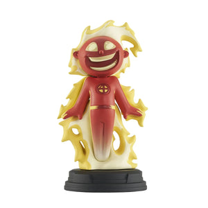 Marvel Animated Style Human Torch Statue by Diamond Gallery -Diamond Gallery - India - www.superherotoystore.com