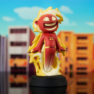 Marvel Animated Style Human Torch Statue by Diamond Gallery -Diamond Gallery - India - www.superherotoystore.com