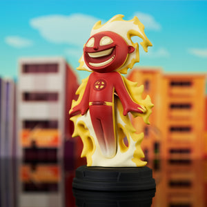 Marvel Animated Style Human Torch Statue by Diamond Gallery -Diamond Gallery - India - www.superherotoystore.com