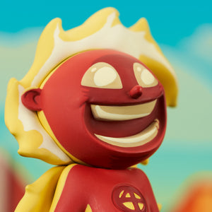 Marvel Animated Style Human Torch Statue by Diamond Gallery -Diamond Gallery - India - www.superherotoystore.com