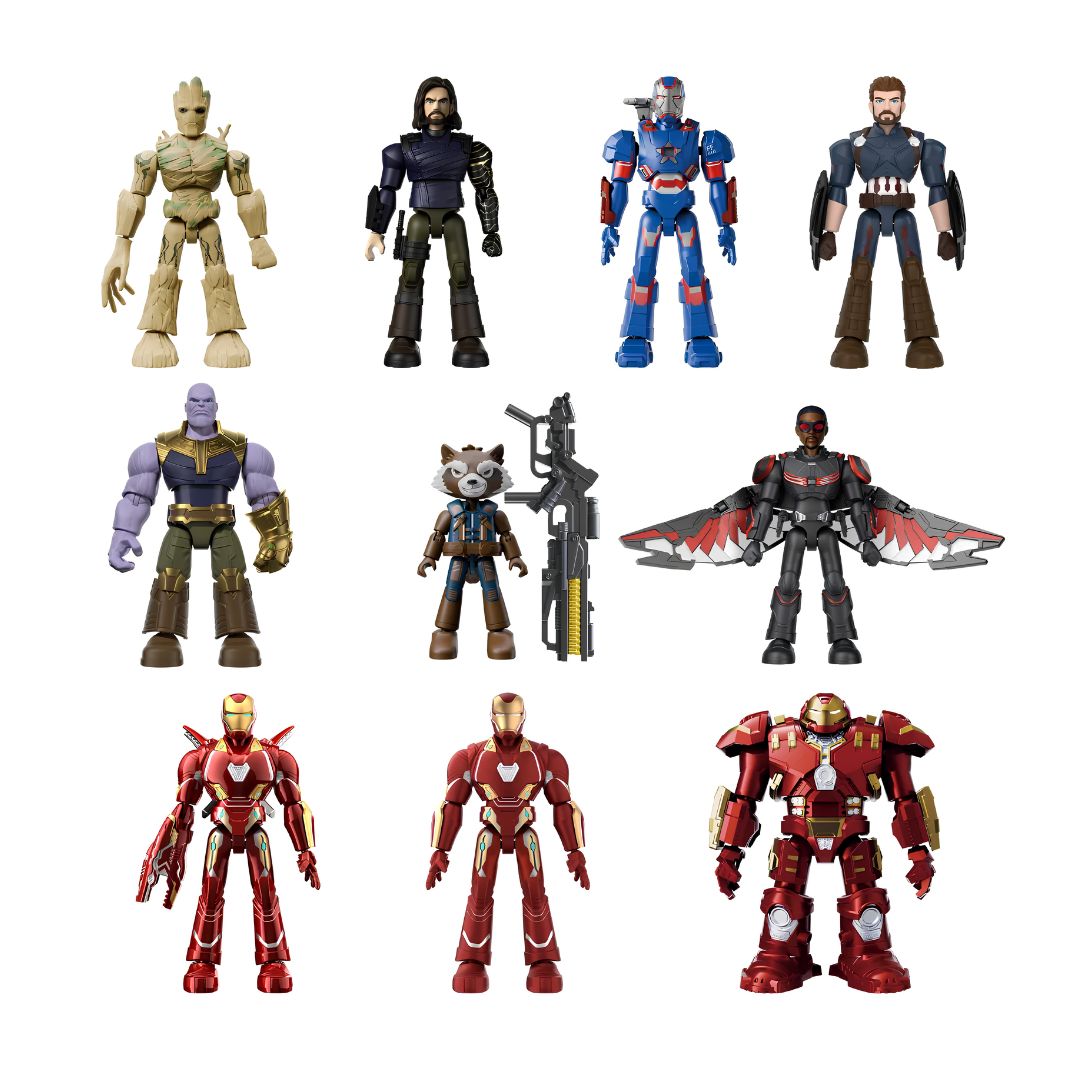 Marvel Infinity Saga Galaxy Version03 81113Blind Box Model Kit By Blokees