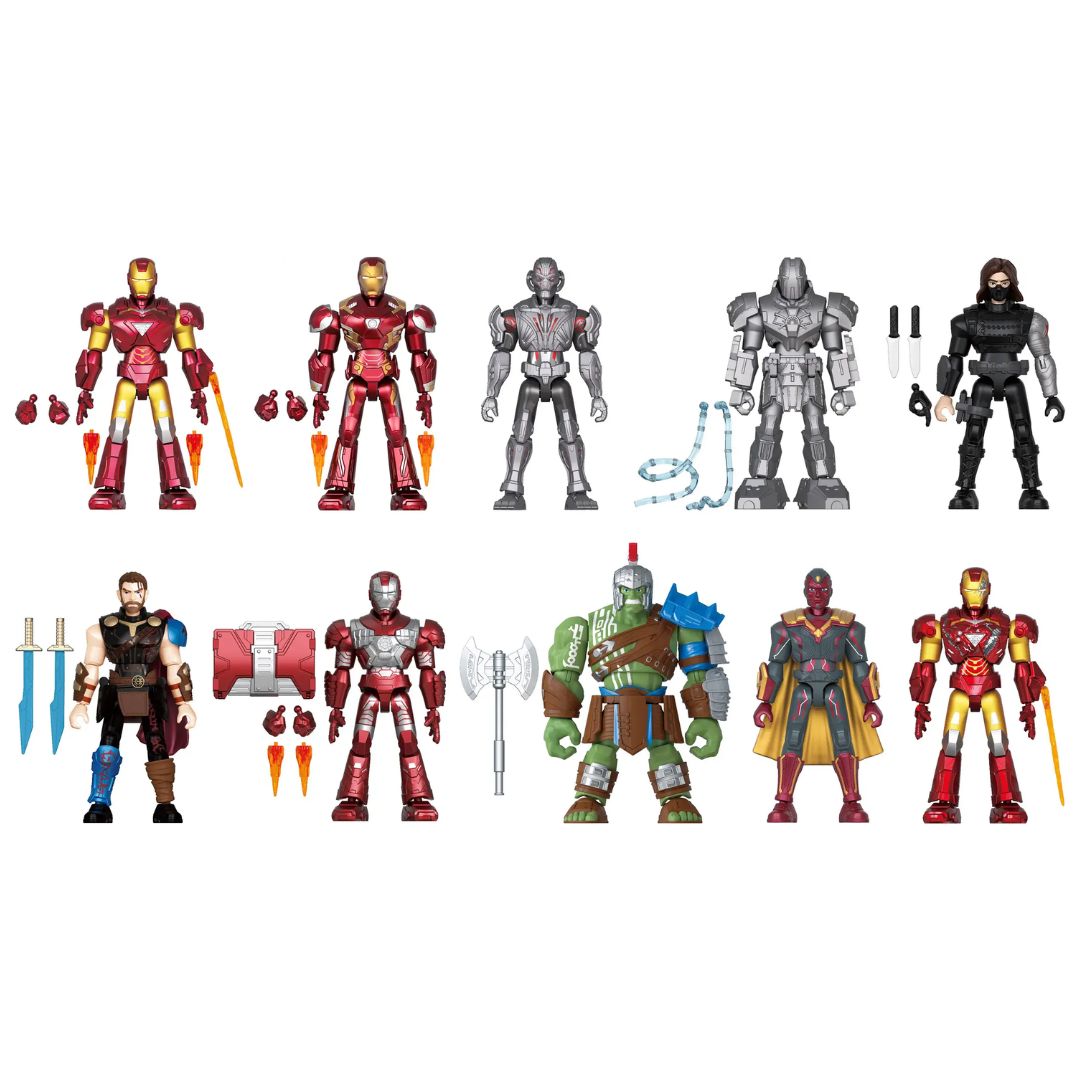 Marvel Infinity Saga Galaxy Version04 81114 Blind Box Model Kit By Blokees