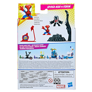 Marvel Stunt Squad Spider-Man vs Venom Action Figures by Hasbro -Hasbro - India - www.superherotoystore.com
