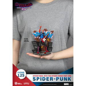 Spider-Man Spider-Punk DS-125 D-Stage 6-In Statue by Beast Kingdom -Beast Kingdom - India - www.superherotoystore.com