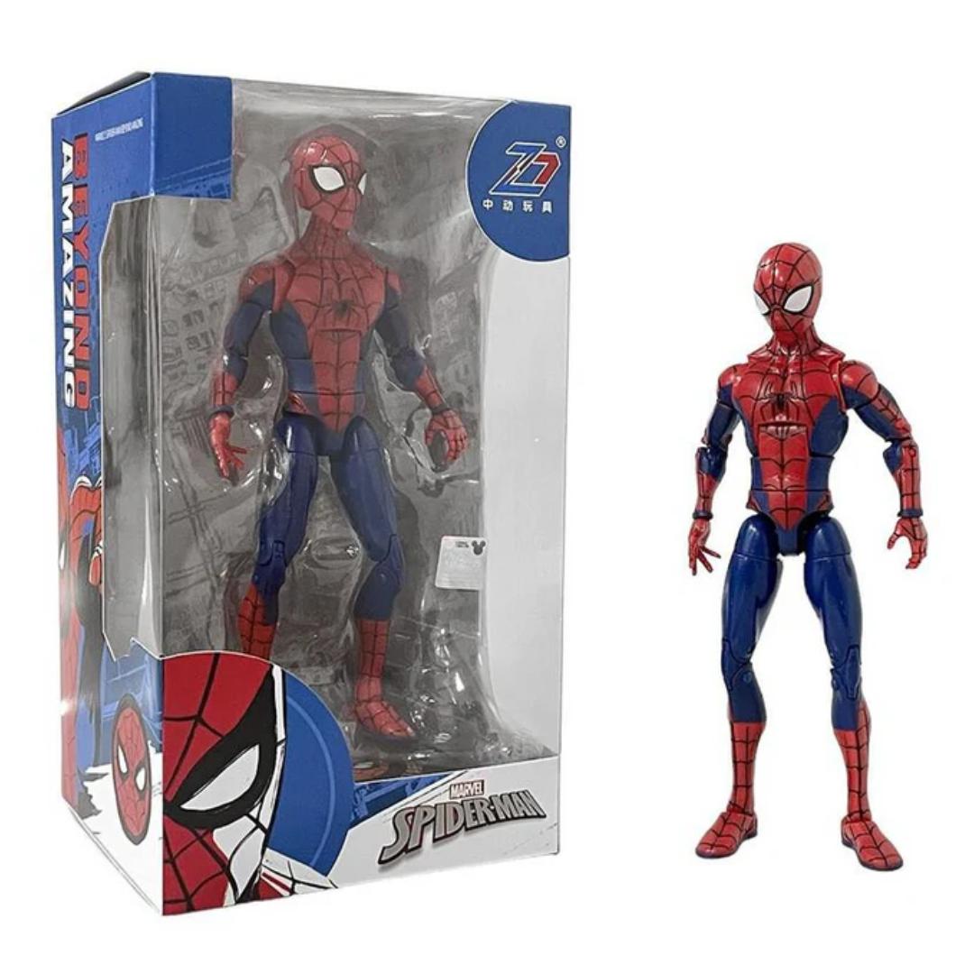 Marvel Classic Spiderman with Plastic Holder Action Figure By Zd Toys -ZD Toys - India - www.superherotoystore.com