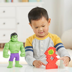 Spidey and his Amazing Friends Power Smash Hulk Figure by Hasbro -Hasbro - India - www.superherotoystore.com