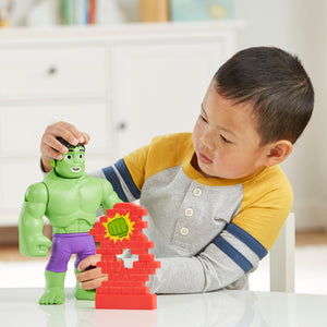 Spidey and his Amazing Friends Power Smash Hulk Figure by Hasbro -Hasbro - India - www.superherotoystore.com