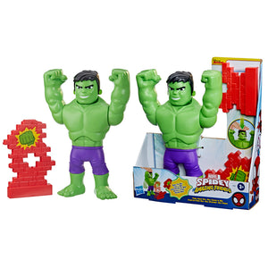 Spidey and his Amazing Friends Power Smash Hulk Figure by Hasbro -Hasbro - India - www.superherotoystore.com