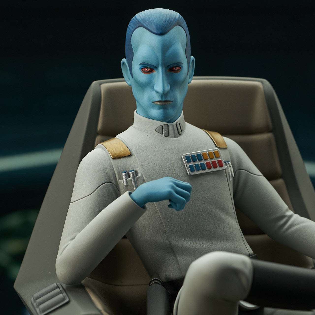 Star Wars Rebels Thrawn on Throne Premier Collection 1:7 Scale Statue by Gentle Giant Studios -Gentle Giant Studios - India - www.superherotoystore.com