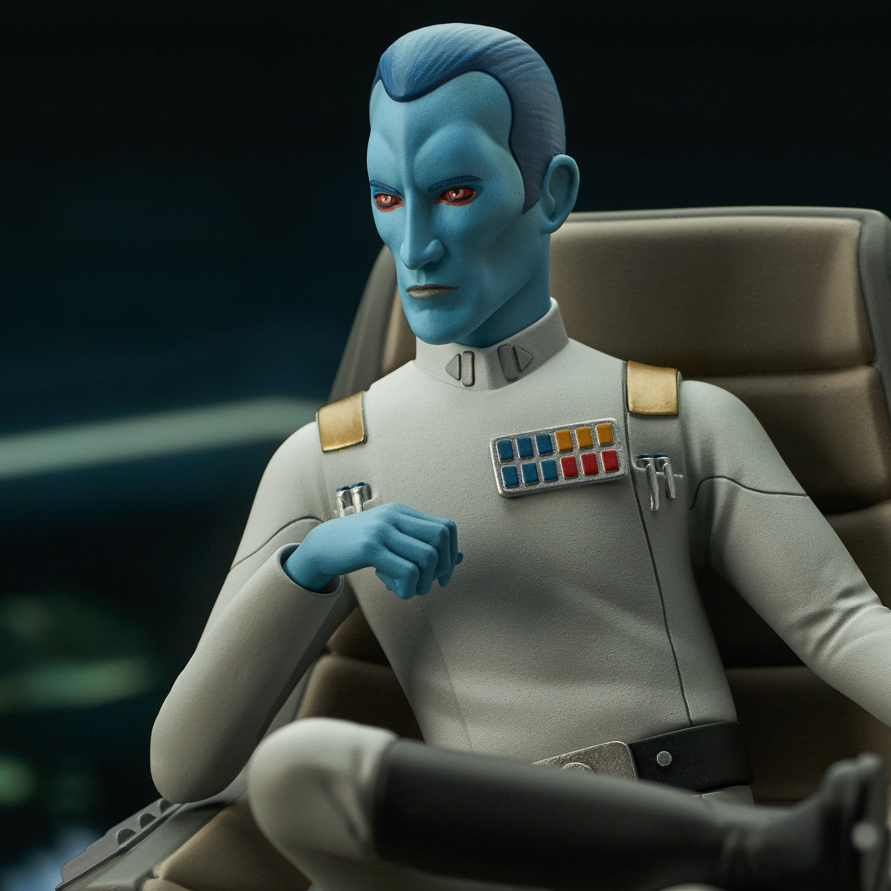 Star Wars Rebels Thrawn on Throne Premier Collection 1:7 Scale Statue by Gentle Giant Studios -Gentle Giant Studios - India - www.superherotoystore.com