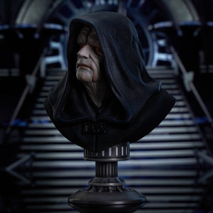 Star Wars: Return of the Jedi Emperor Palpatine Legends in 3D 1:2 Scale Bust by Diamond Select Toys -Diamond Gallery - India - www.superherotoystore.com