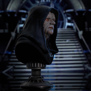 Star Wars: Return of the Jedi Emperor Palpatine Legends in 3D 1:2 Scale Bust by Diamond Select Toys -Diamond Gallery - India - www.superherotoystore.com