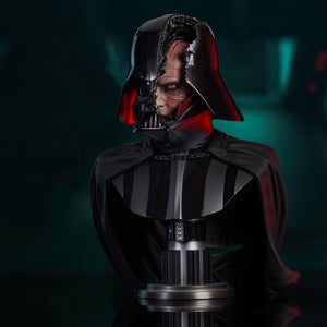 Star Wars: Obi-Wan Kenobi Darth Vader Damaged Helmet Legends in 3D 1:2 Scale Bust by Diamond Select Toys -Diamond Gallery - India - www.superherotoystore.com