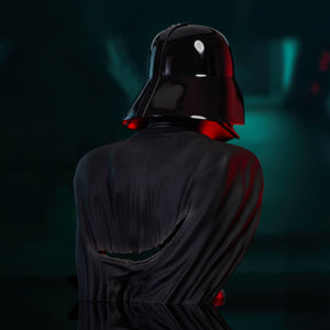 Star Wars: Obi-Wan Kenobi Darth Vader Damaged Helmet Legends in 3D 1:2 Scale Bust by Diamond Select Toys -Diamond Gallery - India - www.superherotoystore.com