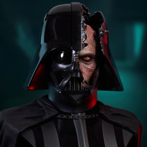 Star Wars: Obi-Wan Kenobi Darth Vader Damaged Helmet Legends in 3D 1:2 Scale Bust by Diamond Select Toys -Diamond Gallery - India - www.superherotoystore.com