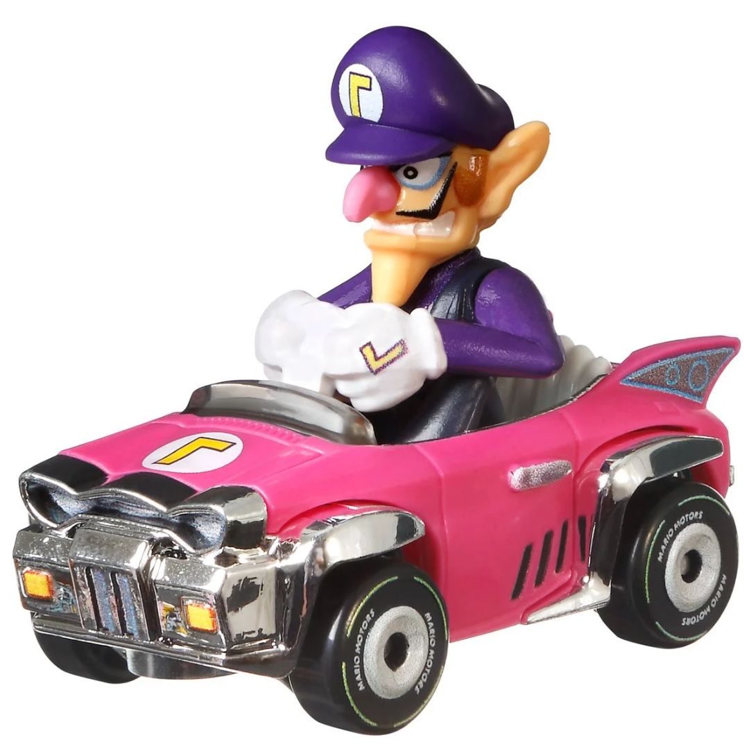 MarioKart Waluigi Bangwagon Kart by Hot Wheels