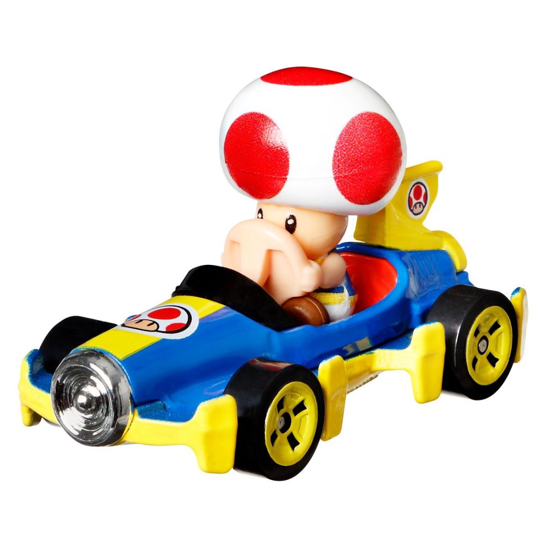 MarioKart Toad Mach 8 Kart by Hot Wheels