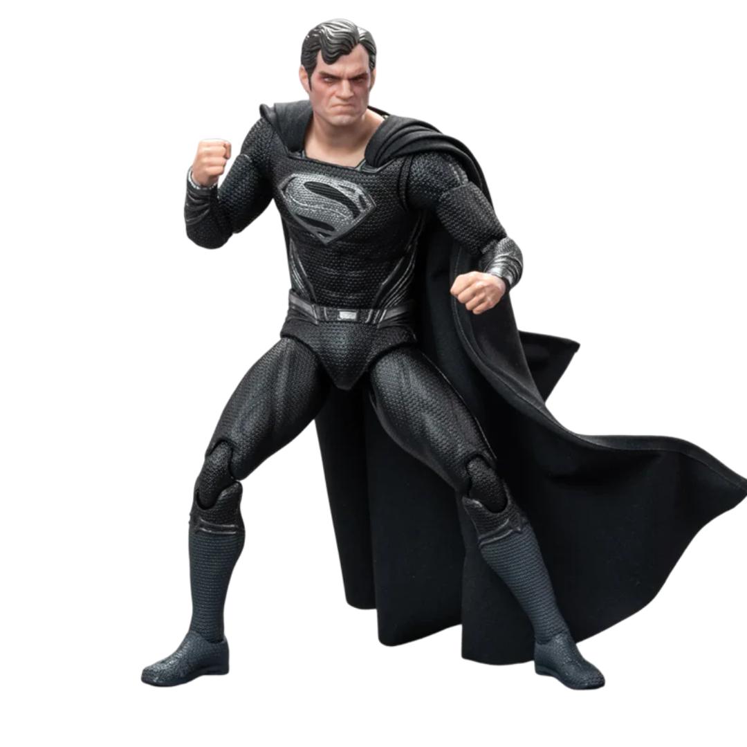 Dc Action Figure Series - Black Superman 2.0 By Fondjoy