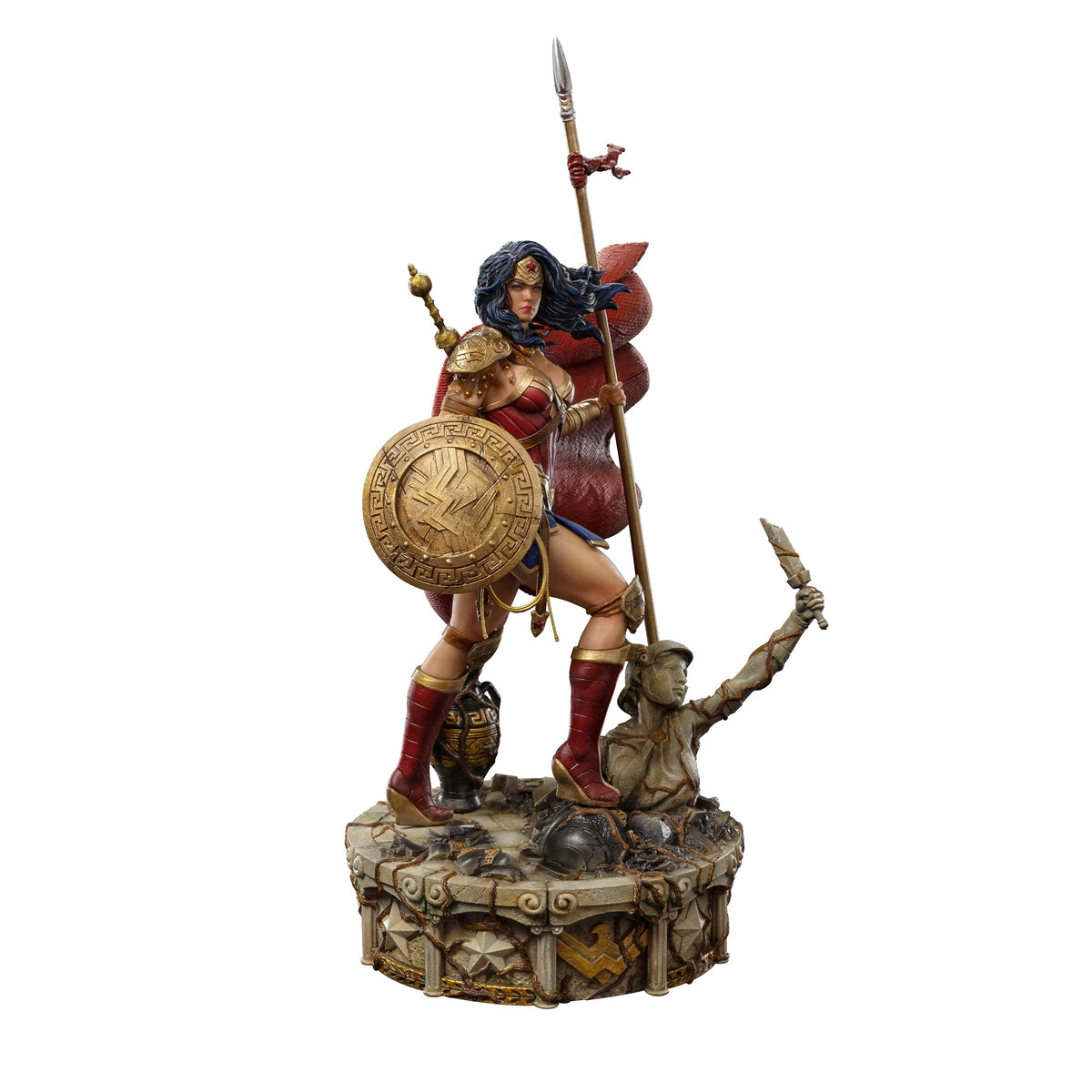 Wonder Woman Unleashed BDS Art Statue by Iron Studios -Iron Studios - India - www.superherotoystore.com