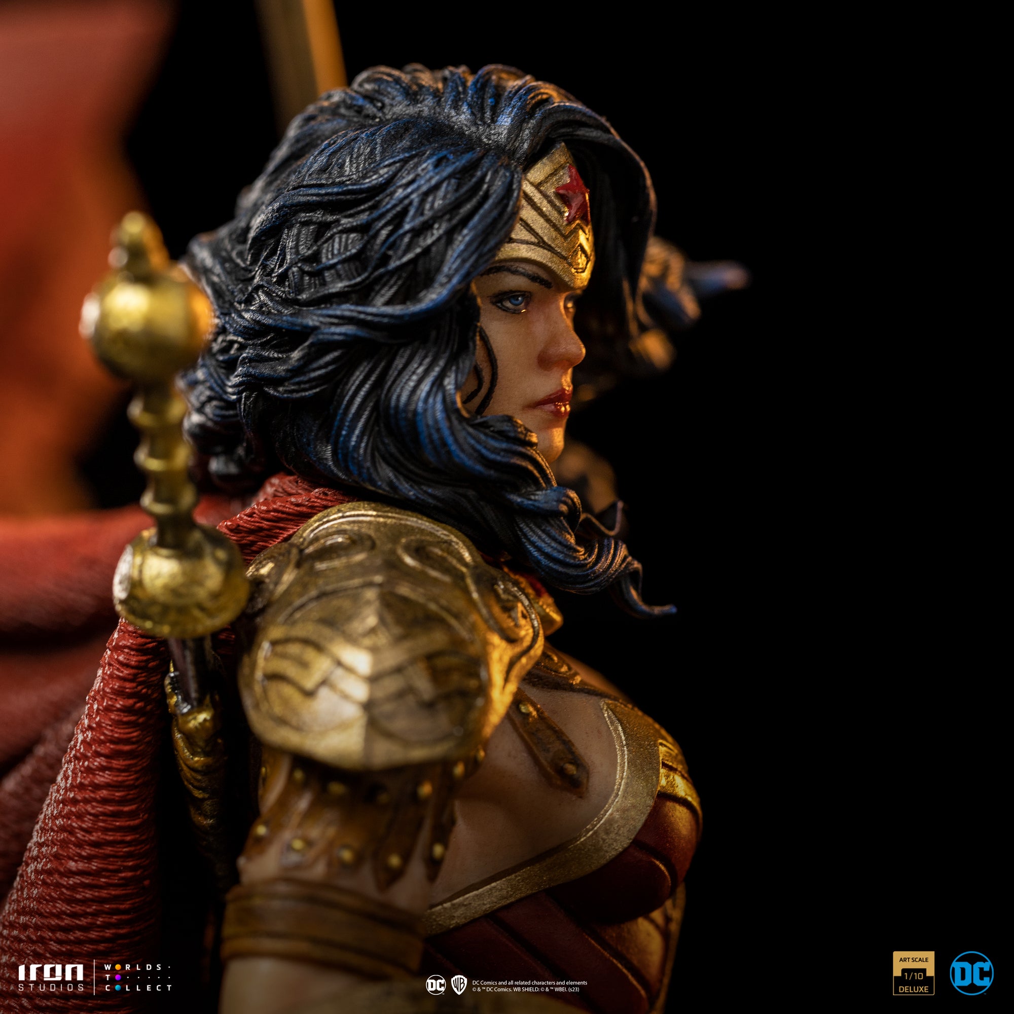 Wonder Woman Unleashed BDS Art Statue by Iron Studios -Iron Studios - India - www.superherotoystore.com