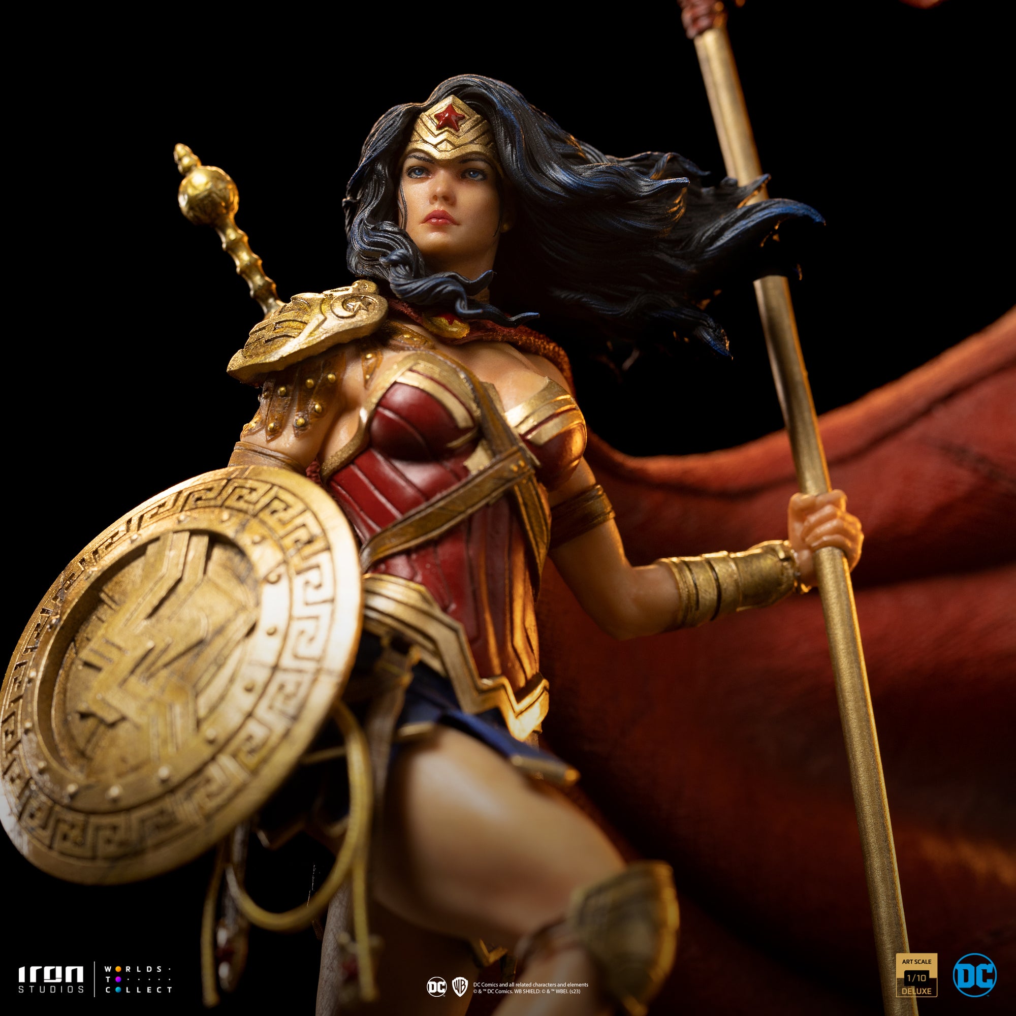 Wonder Woman Unleashed BDS Art Statue by Iron Studios -Iron Studios - India - www.superherotoystore.com
