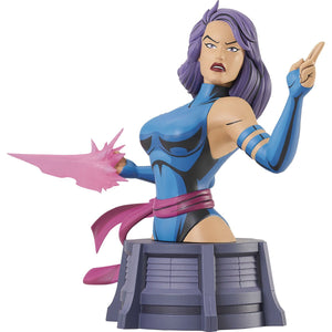 Marvel Animated X-Men Psylocke 1:7 Scale Mini-Bust by Diamond Gallery -Diamond Gallery - India - www.superherotoystore.com