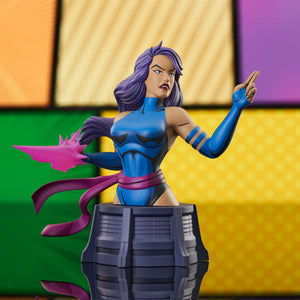 Marvel Animated X-Men Psylocke 1:7 Scale Mini-Bust by Diamond Gallery -Diamond Gallery - India - www.superherotoystore.com