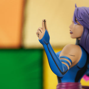 Marvel Animated X-Men Psylocke 1:7 Scale Mini-Bust by Diamond Gallery -Diamond Gallery - India - www.superherotoystore.com
