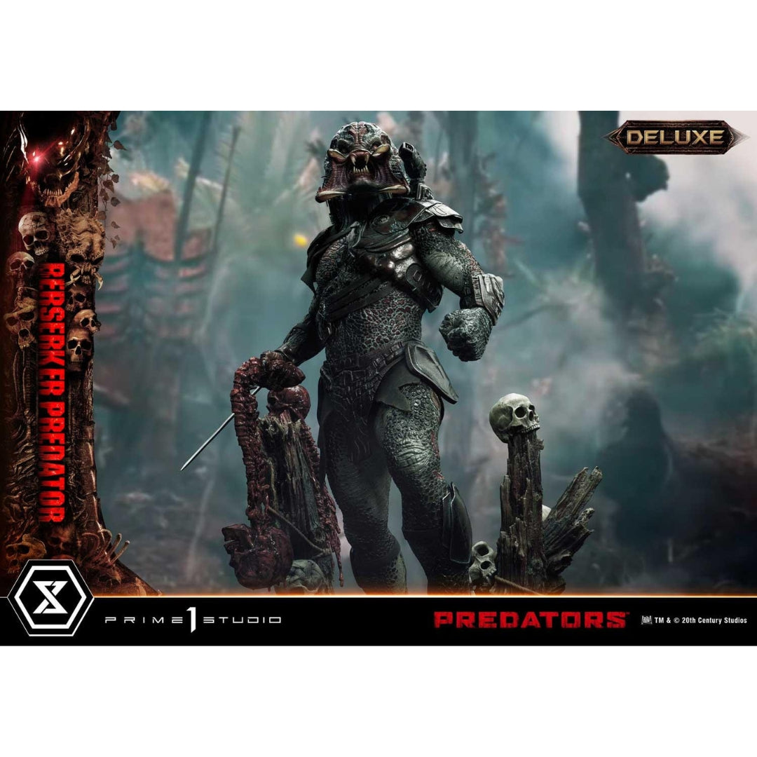 Predators (Film) Berserker Predator DX Bonus Version Statue by Prime 1 Studio -Prime 1 Studio - India - www.superherotoystore.com